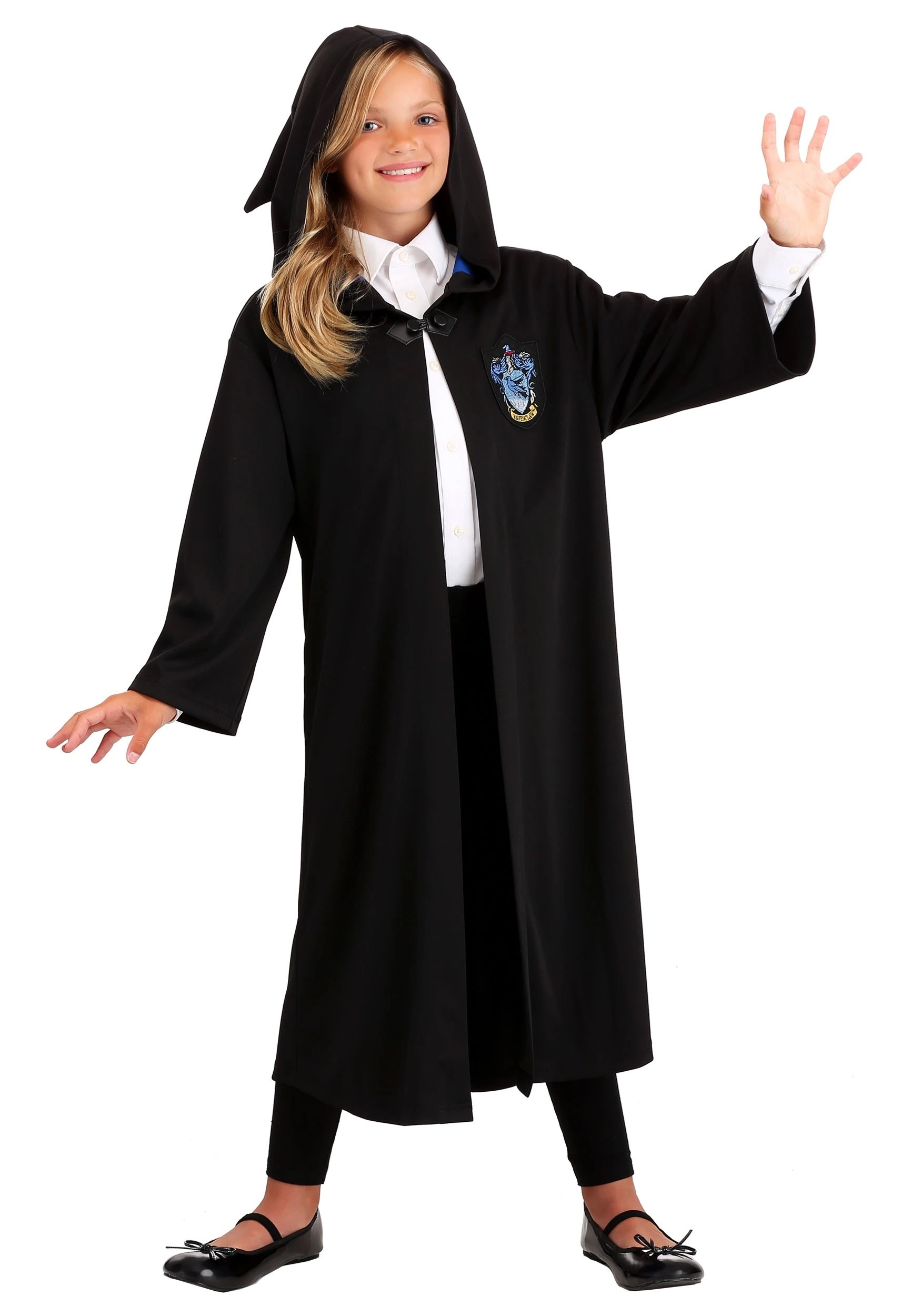 Jerry Leigh Kids Harry Potter Ravenclaw Robe Costume 2 Jerry Leigh Kids Harry Potter Ravenclaw Robe Costume - Image 2