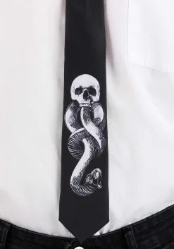 Elope Death Eater Harry Potter Necktie -Cheap Anna Costumes Store harry potter death eater necktie alt 2