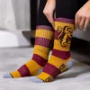 Bioworld Merchandising / Independent Sales Harry Potter Rugby Stripe Gryffindor Crew Socks
