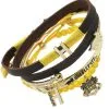 Bioworld Merchandising / Independent Sales Harry Potter Hufflepuff Arm Party Jewelry Bracelet Set