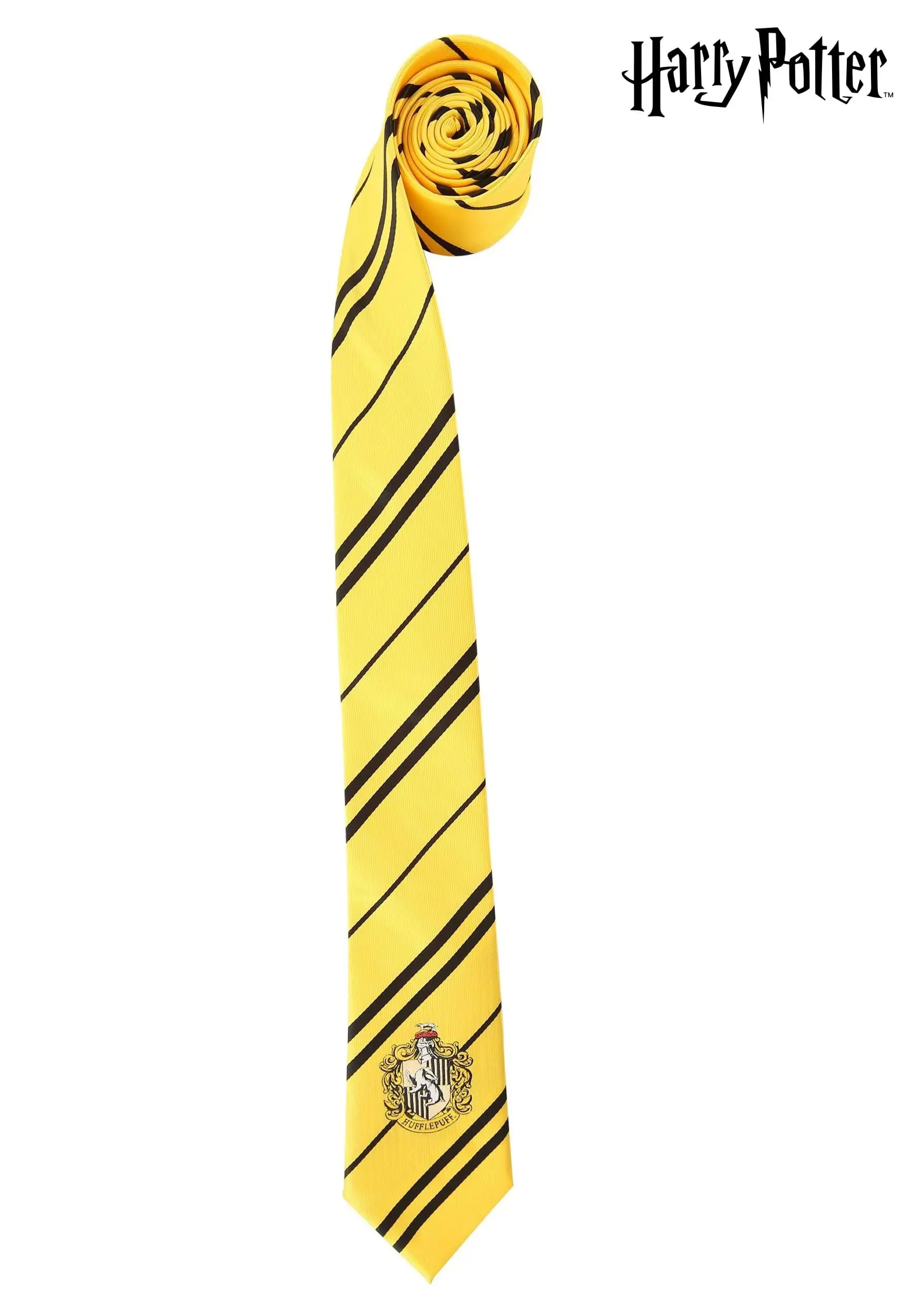 Elope Harry Potter Hufflepuff Classic Necktie 1 Elope Harry Potter Hufflepuff Classic Necktie
