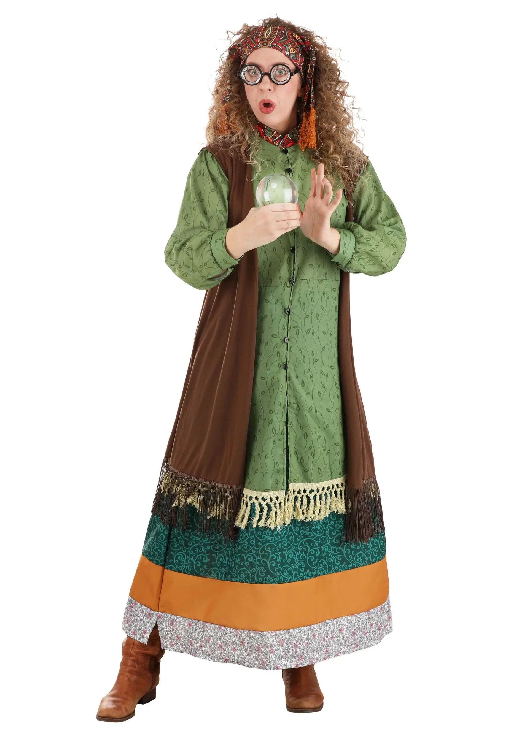 Jerry Leigh Harry Potter Deluxe Plus Size Professor Trelawney Costume For Women 1 Jerry Leigh Harry Potter Deluxe Plus Size Professor Trelawney Costume For Women