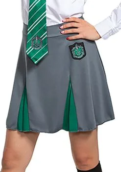 Disguise Harry Potter Adult Slytherin Skirt -Cheap Anna Costumes Store harry potter slytherin skirt for adults alt 2