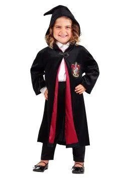 Jerry Leigh Harry Potter Toddler's Deluxe Gryffindor Robe Costume -Cheap Anna Costumes Store harry potter toddler deluxe gryffindor robe costume 1