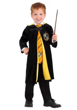 Jerry Leigh Kids Harry Potter Deluxe Hufflepuff Robe Costume