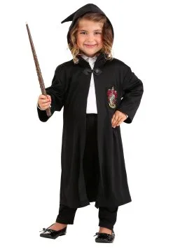 Jerry Leigh Toddler's Harry Potter Gryffindor Robe Costume -Cheap Anna Costumes Store harry potter toddler gryffindor robe3