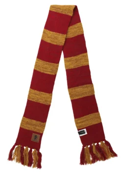 Elope Harry Potter Vintage Hogwarts Gryffindor Scarf -Cheap Anna Costumes Store harry potter vintage hogwarts gryffindor scarf alt 2