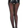 MUSIC LEGS Heart Backseam Tights For Women