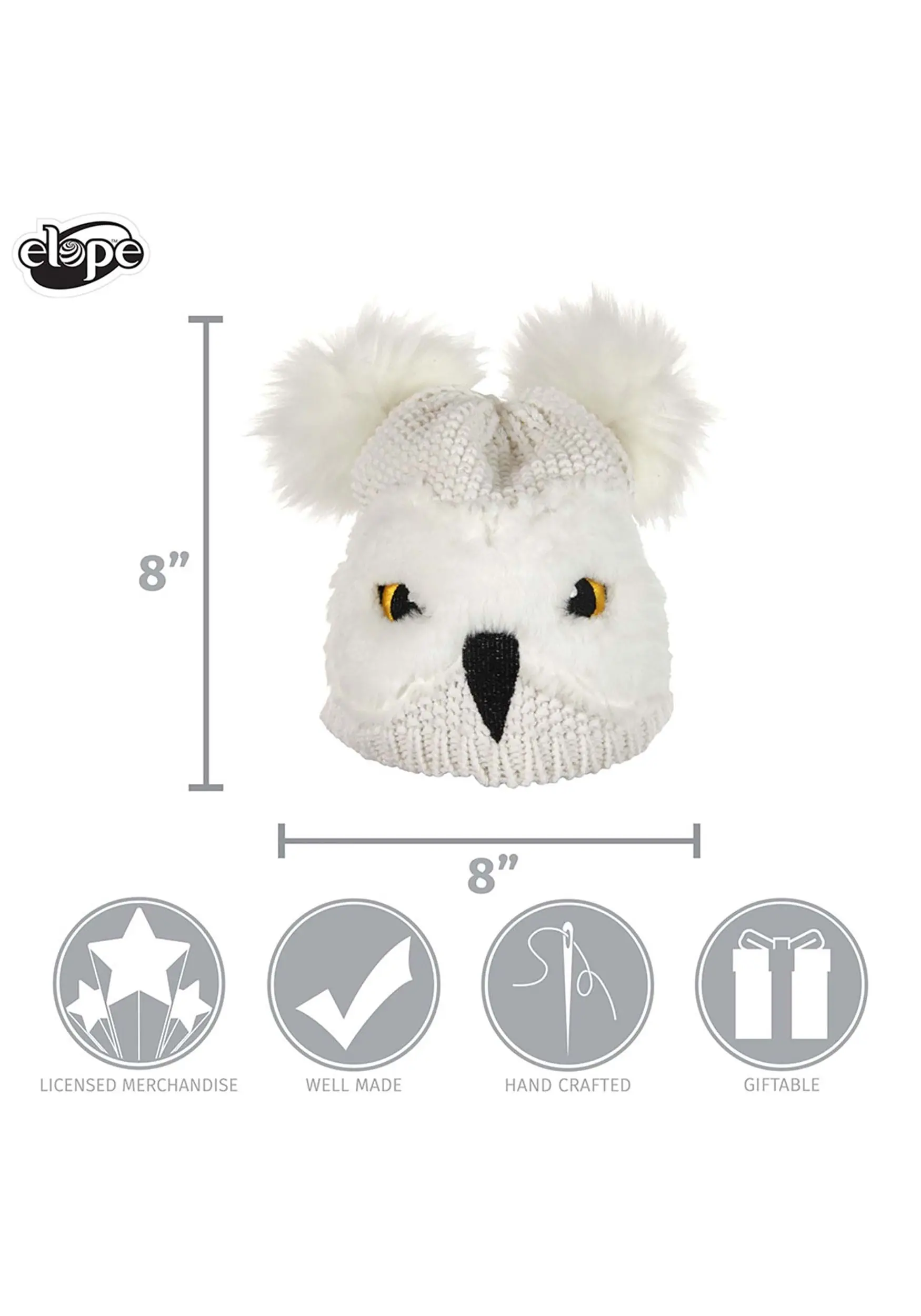 Elope Toddler Hedwig Knit Hat 2 Elope Toddler Hedwig Knit Hat - Image 2