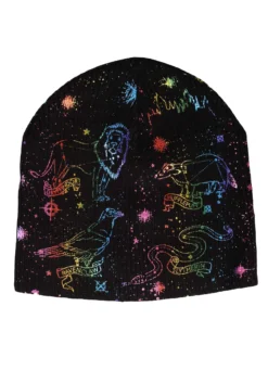 Elope Hogwarts House Emblem Constellations-Knit Hat 9 Elope Hogwarts House Emblem Constellations-Knit Hat -Cheap Anna Costumes Store hogwarts house emblem constellation knit hat alt 4