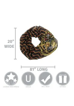 Elope Hogwarts Class Infinity Scarf -Cheap Anna Costumes Store hogwarts infinity scarf alt 2