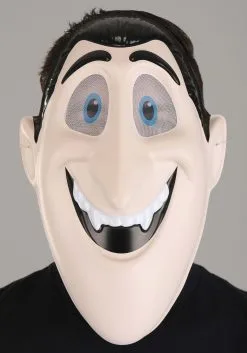 MIH Teamwork Hotel Transylvania Dracula Vacuform Mask For Adults -Cheap Anna Costumes Store hotel translyvania adult dracula vacuform mask alt 2