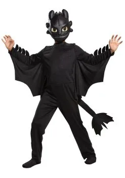 Disguise How To Train Your Dragon Kid's Toothless Classic Costume