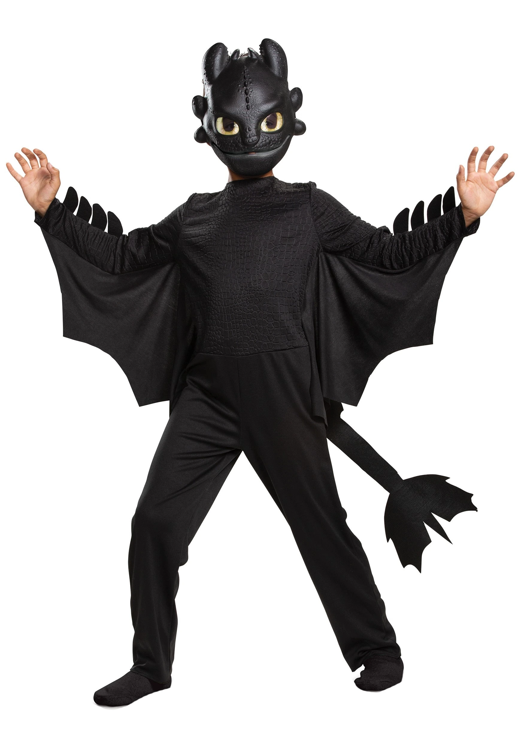 Disguise How To Train Your Dragon Kid's Toothless Classic Costume 1 Disguise How To Train Your Dragon Kid's Toothless Classic Costume