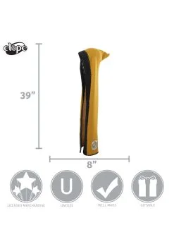 Elope Hufflepuff Knit Warm Hood -Cheap Anna Costumes Store hufflepuff knit hood alt 3