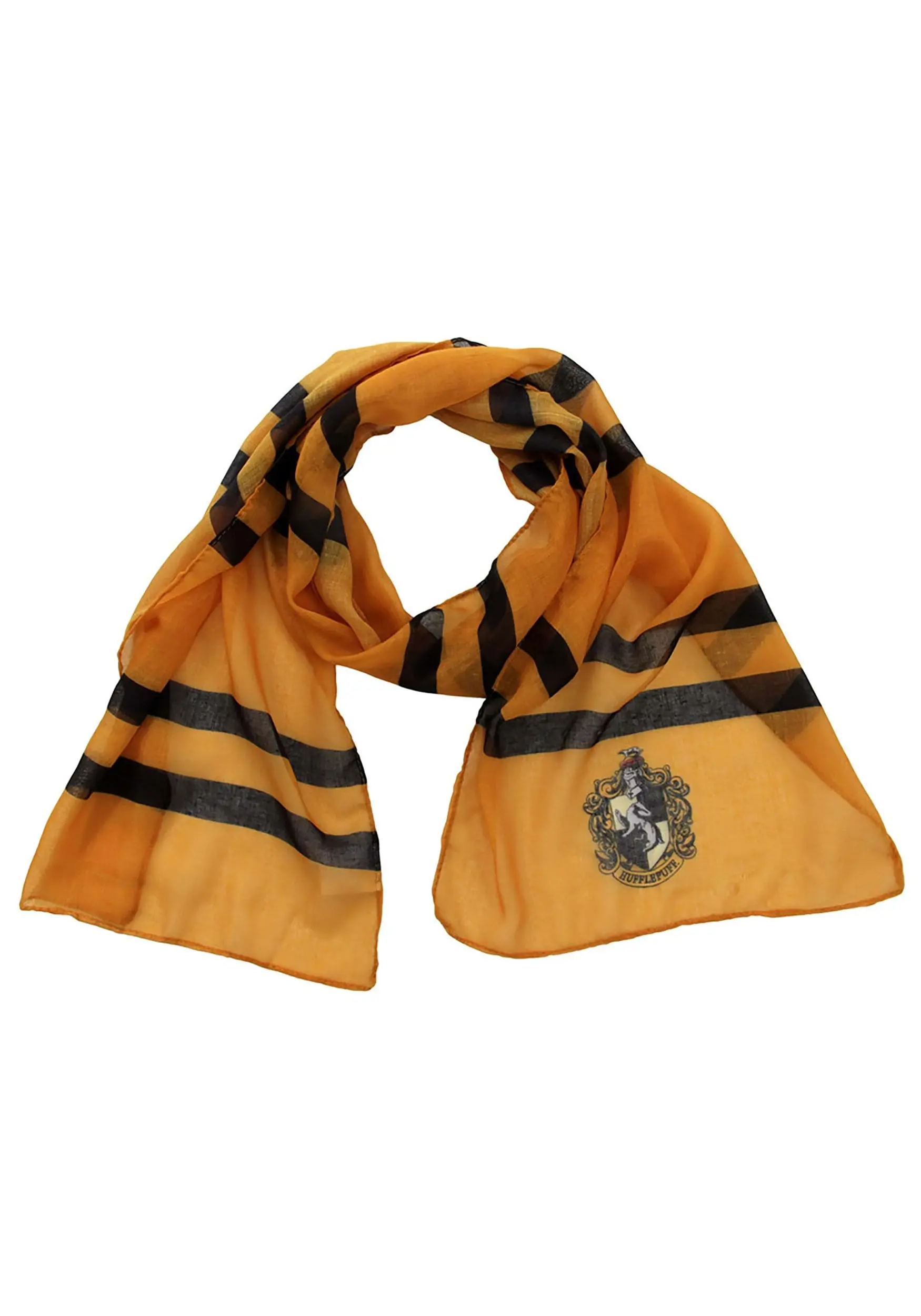 Elope Hogwarts Hufflepuff Lightweight Scarf 2 Elope Hogwarts Hufflepuff Lightweight Scarf - Image 2
