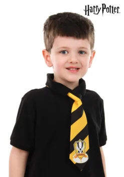 Elope Hufflepuff Crest Toddler Breakaway Tie