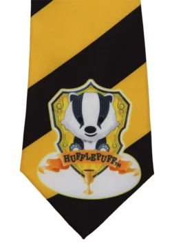 Elope Hufflepuff Crest Toddler Breakaway Tie -Cheap Anna Costumes Store hufflepuff toddler tie alt 2