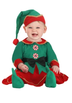 Fun Costumes Girl's Elf Costume For Infants