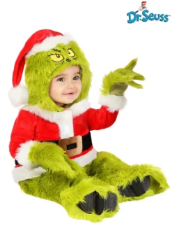 Guangzhou Fashion Travelling Goods Co. Ltd Santa Claus Infant Grinch Costume