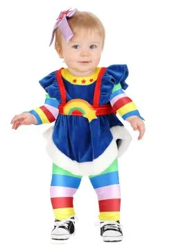 Fun Costumes Rainbow Brite Costume For Infants -Cheap Anna Costumes Store infant rainbow brite costume alt 2