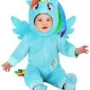 M&R TOY CO., LTD Rainbow Dash My Little Pony Infant Costume