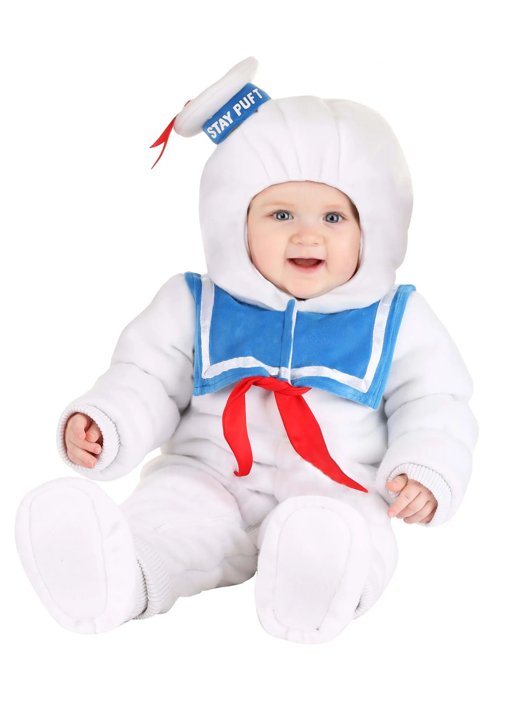 Fun Costumes Infant Stay Puft Onesie Costume 3 Fun Costumes Infant Stay Puft Onesie Costume - Image 3