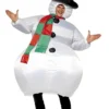 Smiffys Inflatable Snowman Costume For Adults