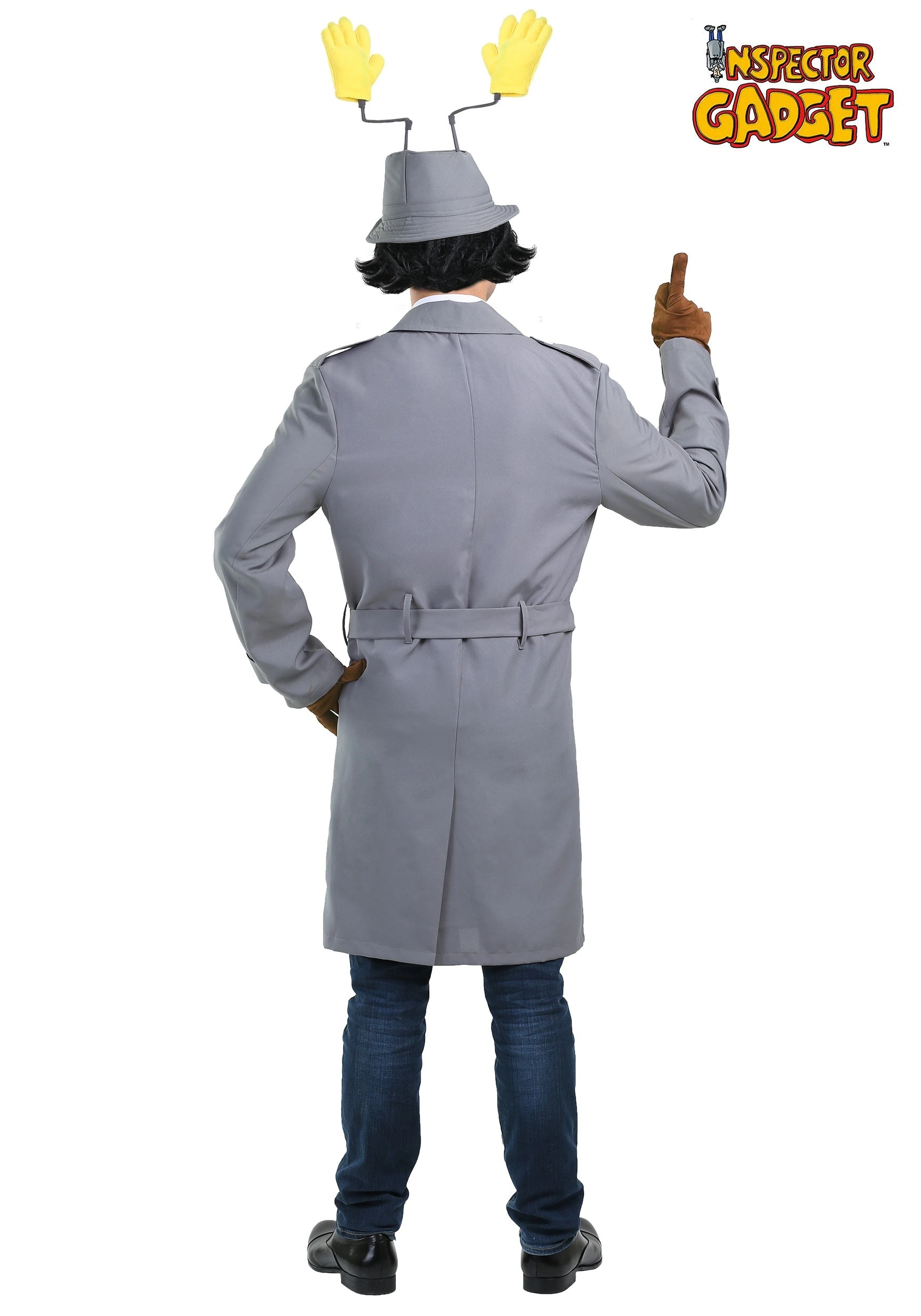 Fun Costumes Men's Inspector Gadget Costume 2 Fun Costumes Men's Inspector Gadget Costume - Image 2