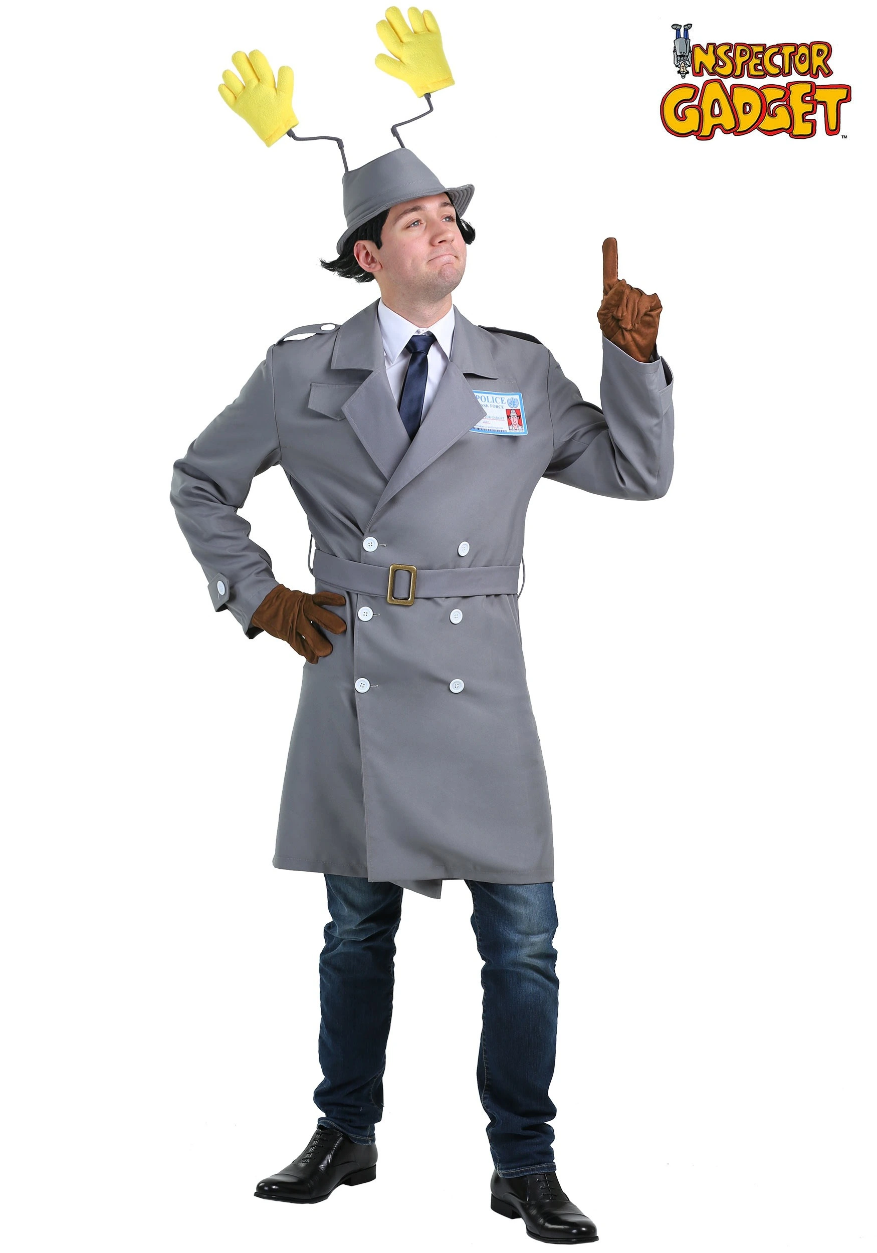 Fun Costumes Inspector Gadget Plus Size Men's Costume 1 Fun Costumes Inspector Gadget Plus Size Men's Costume