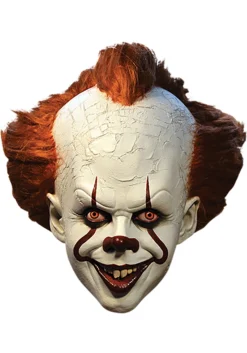 TRICK OR TREAT STUDIOS IT Supreme Pennywise Adult Mask -Cheap Anna Costumes Store it adult supreme pennywise mask alt 4