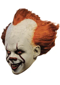 TRICK OR TREAT STUDIOS IT Supreme Pennywise Adult Mask -Cheap Anna Costumes Store it adult supreme pennywise mask alt 5