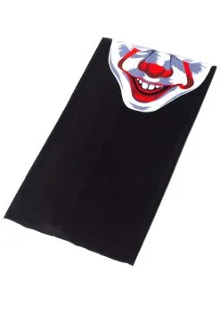 Concept One Accessories Pennywise IT Adult Neck Gaiter -Cheap Anna Costumes Store it pennywise adult neck gaiter alt 2