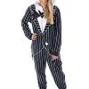 MJC International The Nightmare Before Christmas Jack Skellington Union Suit