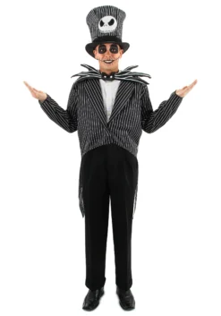 Elope Disney Black Jack Skellington Costume Top Hat