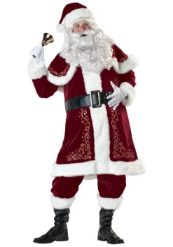 In Character Jolly Ole St. Nick Santa Costume