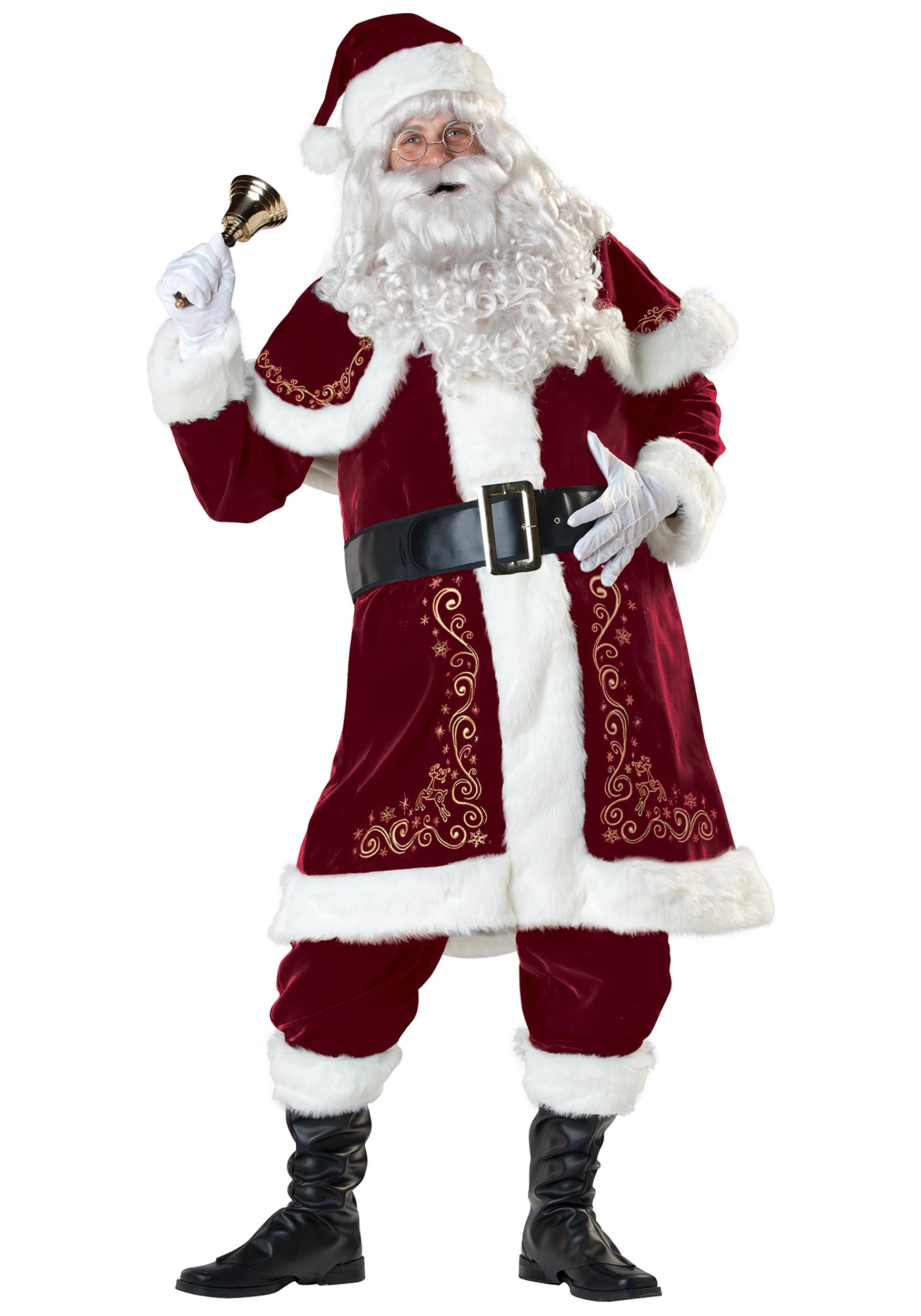 In Character Jolly Ole St. Nick Santa Costume 1 In Character Jolly Ole St. Nick Santa Costume