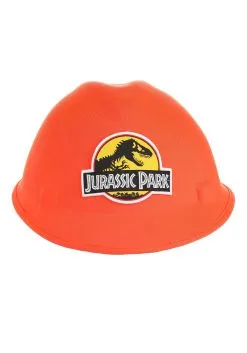 Elope Jurassic Park Worker Costume Hard Hat For Adults -Cheap Anna Costumes Store jurassic park worker hard hat alt 3