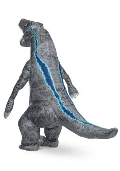 Disguise Jurassic World Blue Inflatable Costume For Adults -Cheap Anna Costumes Store jurassic world blue inflatable adult costume alt 3