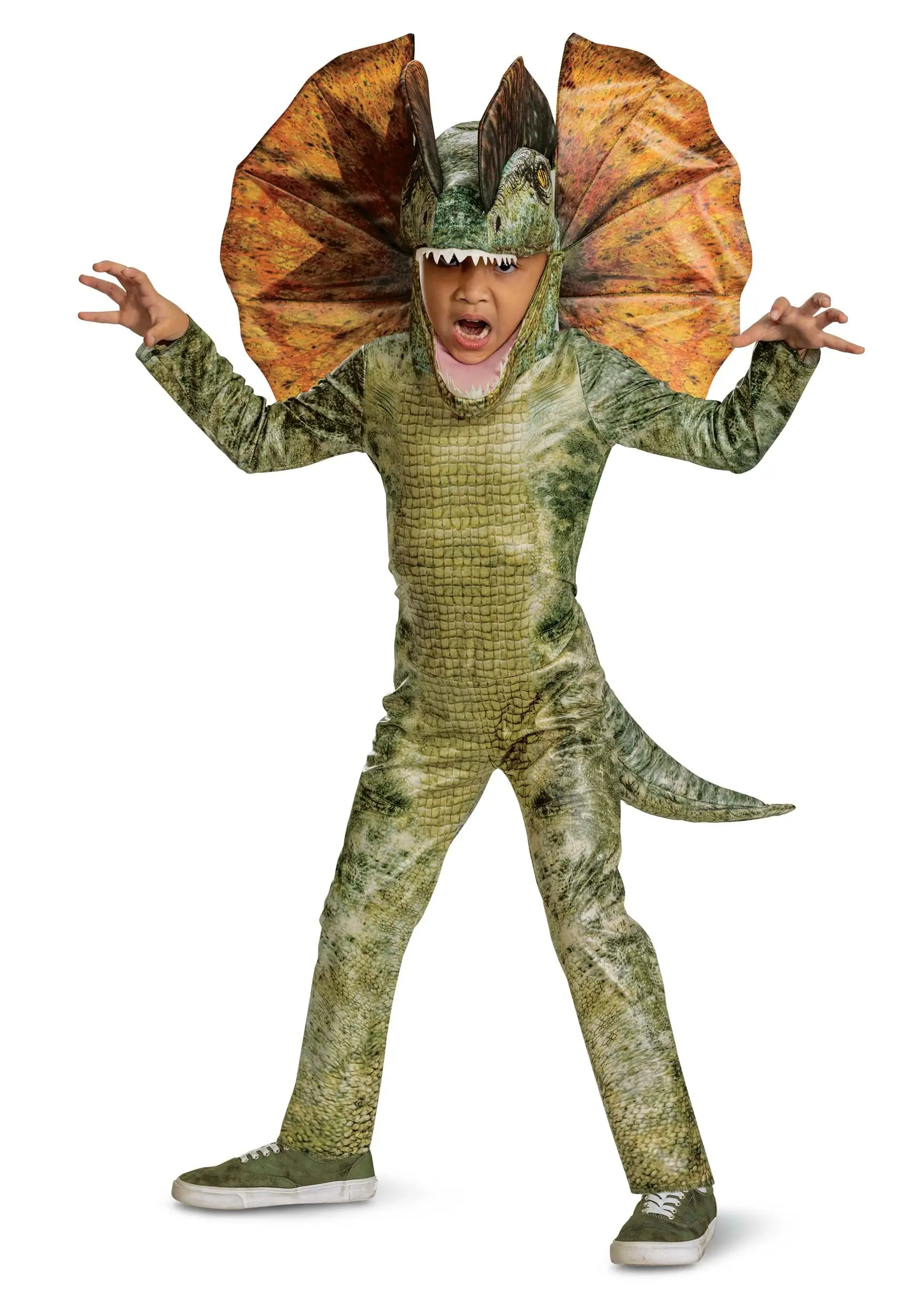 Disguise Deluxe Jurassic World Dilophosaurus Toddler/Kid's Costume 1 Disguise Deluxe Jurassic World Dilophosaurus Toddler/Kid's Costume