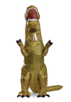 Disguise Child Jurassic World T-Rex Inflatable Costume -Cheap Anna Costumes Store jurassic world t rex inflatable child costume alt 2