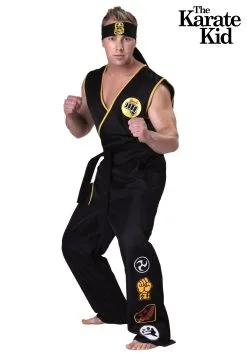 Fun Costumes Karate Kid Cobra Kai Costume For Men