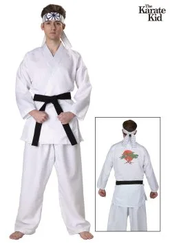 Fun Costumes Karate Kid Daniel San Costume For Adults