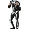 Fun Costumes Adult Karate Kid Skeleton Costume Suit