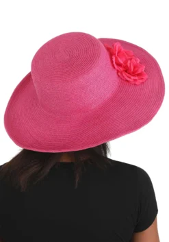 Elope Women's Kentucky Derby Pink Costume Hat -Cheap Anna Costumes Store kentucky derby pink ladies costume hat 1