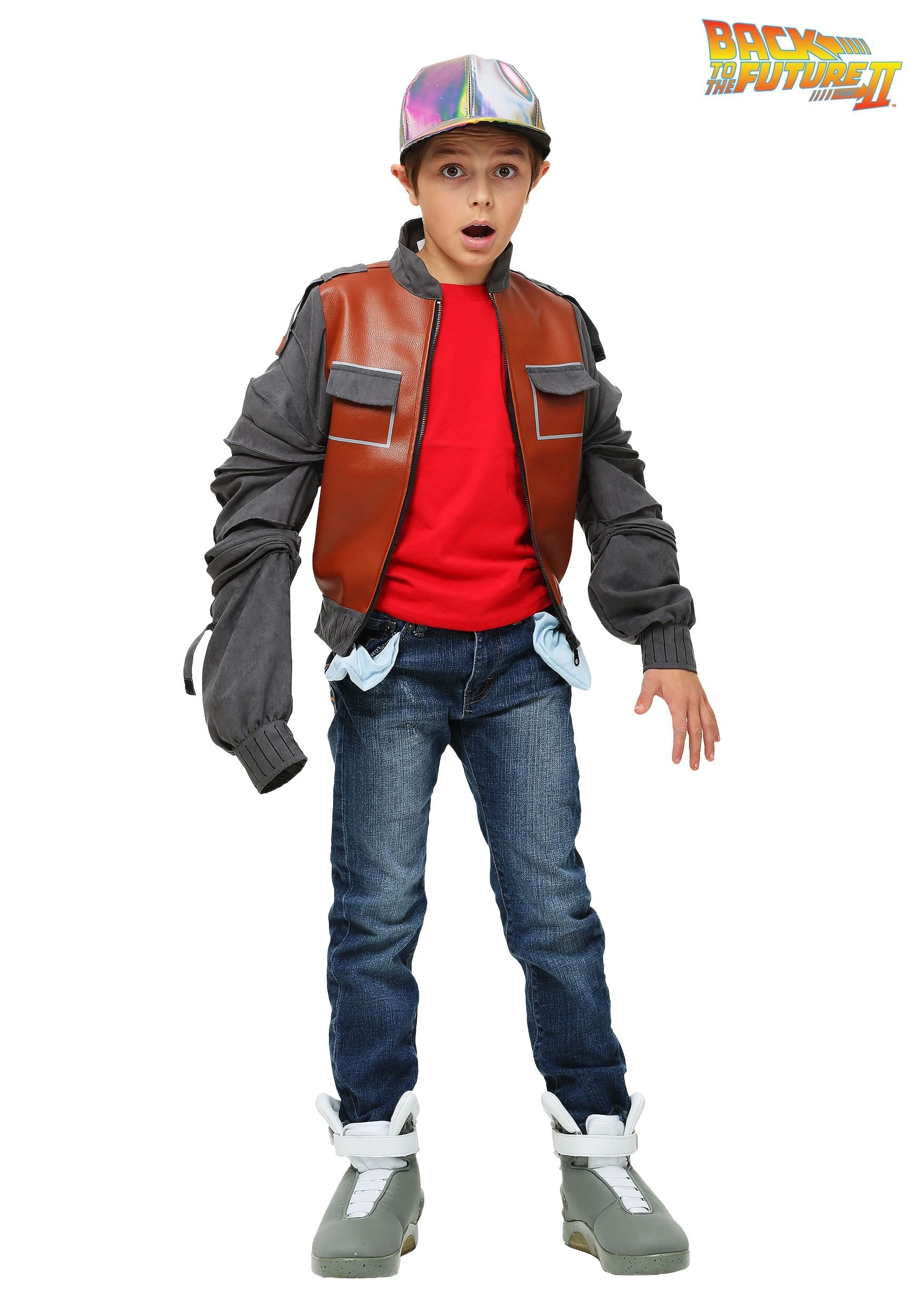Fun Costumes Back To The Future Kid's Marty McFly Costume Jacket 1 Fun Costumes Back To The Future Kid's Marty McFly Costume Jacket