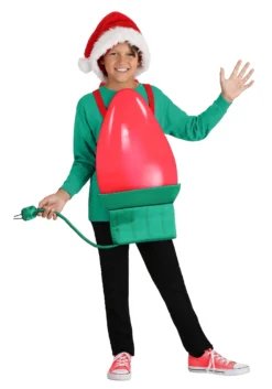 Fun Costumes Christmas Light Bulb Kid's Costume