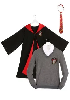 Jerry Leigh Deluxe Kid's Harry Potter Costume -Cheap Anna Costumes Store kids deluxe harry potter costume alt 11