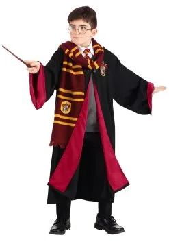 Jerry Leigh Deluxe Kid's Harry Potter Costume -Cheap Anna Costumes Store kids deluxe harry potter costume alt 4