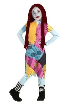 Armada Kid's Disney Nightmare Before Christmas Deluxe Sally Costume 13 Armada Kid's Disney Nightmare Before Christmas Deluxe Sally Costume -Cheap Anna Costumes Store kids deluxe sally costume alt 6